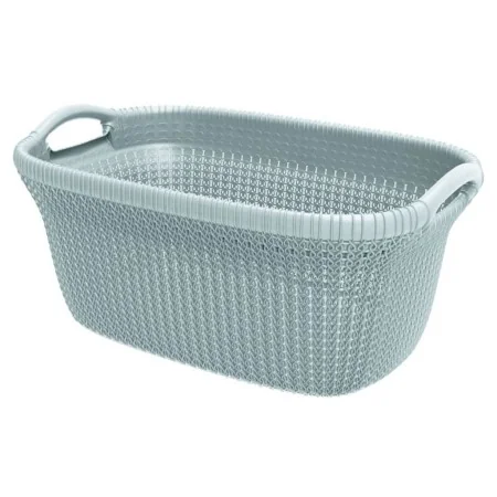 Curver Cesto para la ropa sucia Knit azul claro 40 L de , Cestas para ropa - Ref: Foro24-443840, Precio: 35,24 €, Descuento: %