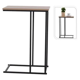 H&S Collection Side table with natural MDF surface and black by , Side tables - Ref: Foro24-445863, Price: 33,11 €, Discount: %