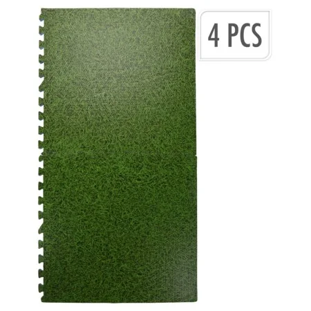 XQ Max Juego de protectores de suelo 4 pzas estampado de hierba verde de , Suelos y moquetas - Ref: Foro24-445926, Precio: 24...