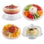 Excellent Houseware Fuente de servir 6 en 1 de , Palas para pasteles - Ref: Foro24-442490, Precio: 25,83 €, Descuento: %