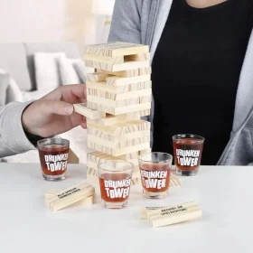 HI Juego de chupitos con torre madera de , Juegos para beber - Ref: Foro24-445566, Precio: 18,53 €, Descuento: %