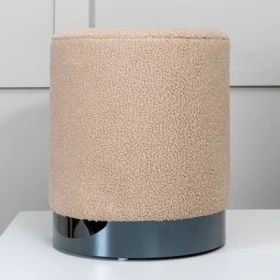 Venture Home Puf Benji felpa beige y negro 35x35x42,5 cm de , Otomanas - Ref: Foro24-444794, Precio: 47,14 €, Descuento: %