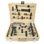 Brüder Mannesmann Maletín de herramientas de 108 piezas bambú de , Juegos de herramientas manuales - Ref: Foro24-443683, Prec...