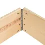 Arriate de madera maciza de pino 50x100 cm de , Maceteros y jardineras - Ref: Foro24-3055164, Precio: 43,46 €, Descuento: %
