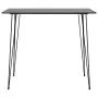 Mesa alta y taburetes de bar 7 piezas negro y blanco de , muebles para cocinas y comedores - Ref: Foro24-3057388, Precio: 687...