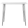 Mesa alta y taburetes de bar 7 piezas blanco de , muebles para cocinas y comedores - Ref: Foro24-3057418, Precio: 464,13 €, D...