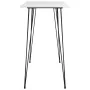 Mesa alta y taburetes de bar 7 piezas blanco de , muebles para cocinas y comedores - Ref: Foro24-3057418, Precio: 464,13 €, D...