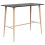 Juego de mesa alta y taburetes de bar 3 piezas negro de , muebles para cocinas y comedores - Ref: Foro24-3057839, Precio: 343...