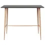 Juego de mesa alta y taburetes de bar 3 piezas negro de , muebles para cocinas y comedores - Ref: Foro24-3057839, Precio: 343...