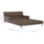 Tumbona doble de jardín con cojines ratán sintético marrón de , Camas para exteriores - Ref: Foro24-48130, Precio: 587,08 €, ...