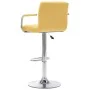 Taburete de barra de cocina de tela amarillo de , Taburetes de cocina - Ref: Foro24-283416, Precio: 83,91 €, Descuento: %