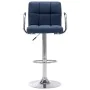 Taburetes de cocina 2 unidades tela azul de , Taburetes de cocina - Ref: Foro24-283423, Precio: 155,85 €, Descuento: %