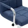 Küchenhocker, 2 Stück, blauer Stoff von , Küchenhocker - Ref: Foro24-283423, Preis: 155,85 €, Rabatt: %