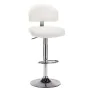 Taburete de cocina cuero sintético blanco de , Taburetes de cocina - Ref: Foro24-249647, Precio: 101,12 €, Descuento: %