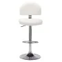 Taburete de cocina cuero sintético blanco de , Taburetes de cocina - Ref: Foro24-249647, Precio: 101,12 €, Descuento: %