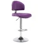 Taburetes de cocina 2 unidades cuero sintético morado de , Taburetes de cocina - Ref: Foro24-249664, Precio: 137,78 €, Descue...