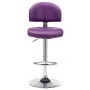 Taburetes de cocina 2 unidades cuero sintético morado de , Taburetes de cocina - Ref: Foro24-249664, Precio: 137,78 €, Descue...