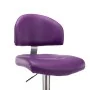 Taburetes de cocina 2 unidades cuero sintético morado de , Taburetes de cocina - Ref: Foro24-249664, Precio: 137,78 €, Descue...