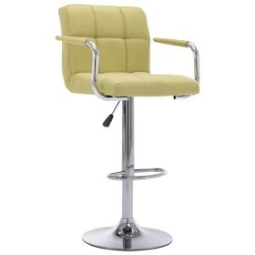 Kitchen bar stool with green fabric by , Kitchen stools - Ref: Foro24-283414, Price: 71,72 €, Discount: %