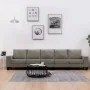 Sofá de 5 plazas de tela color gris topo de , Sofás - Ref: Foro24-287149, Precio: 548,61 €, Descuento: %