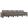 Sofá de 5 plazas de tela color gris topo de , Sofás - Ref: Foro24-287149, Precio: 548,61 €, Descuento: %