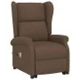 Sillón de masaje elevable de tela marrón de , Sillones de masaje eléctricos - Ref: Foro24-289744, Precio: 352,85 €, Descuento: %