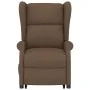 Sillón de masaje elevable de tela marrón de , Sillones de masaje eléctricos - Ref: Foro24-289744, Precio: 352,85 €, Descuento: %