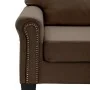 Dreisitziges braunes Stoffsofa von , Sofas - Ref: Foro24-287163, Preis: 436,50 €, Rabatt: %