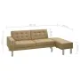 Sofá cama cuero sintético color capuchino de , Sofás - Ref: Foro24-323622, Precio: 321,70 €, Descuento: %