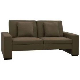 Braunes Kunstlederschlafsofa von , Sofas - Ref: Foro24-323617, Preis: 270,22 €, Rabatt: %