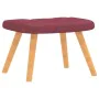 Relax armchair with footrest in burgundy fabric by , Armchairs - Ref: Foro24-327542, Price: 134,79 €, Discount: %