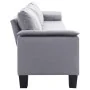 Sofá de 5 plazas tela gris claro de , Sofás - Ref: Foro24-287100, Precio: 572,55 €, Descuento: %