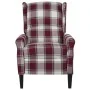 Red fabric reclining armchair by , Armchairs - Ref: Foro24-329310, Price: 174,81 €, Discount: %
