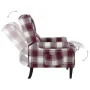 Red fabric reclining armchair by , Armchairs - Ref: Foro24-329310, Price: 174,81 €, Discount: %