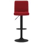 Velvet kitchen stool in burgundy color by , Kitchen stools - Ref: Foro24-334300, Price: 76,97 €, Discount: %