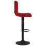 Velvet kitchen stool in burgundy color by , Kitchen stools - Ref: Foro24-334300, Price: 76,97 €, Discount: %