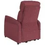 Sillón elevable tela rojo tinto de , Sillones - Ref: Foro24-329608, Precio: 290,17 €, Descuento: %