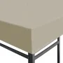 Toldo de cenador 310 g/m² 3x3 m beige de , Cubiertas para carpas y cenadores - Ref: Foro24-44778, Precio: 105,14 €, Descuento: %