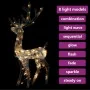 Adorno de reno de Navidad acrílico de colores 140 LEDs 120 cm de , Luces de Navidad - Ref: Foro24-329784, Precio: 102,44 €, D...