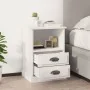 Mesita de noche blanca 43x36x60 cm de , Mesitas de noche - Ref: Foro24-816328, Precio: 64,65 €, Descuento: %
