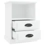 Mesita de noche blanca 43x36x60 cm de , Mesitas de noche - Ref: Foro24-816328, Precio: 64,65 €, Descuento: %