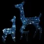 Familia de renos de Navidad acrílico blanco frío 160 LEDs de , Luces de Navidad - Ref: Foro24-329790, Precio: 113,69 €, Descu...