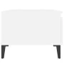 Beistelltisch aus weißem Sperrholz 50x46x35 cm von , Seitentische - Ref: Foro24-819516, Preis: 28,71 €, Rabatt: %