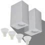 Outdoor wall lamp 2 units square upward/downward by , Outdoor lighting - Ref: Foro24-42409, Price: 32,26 €, Discount: %