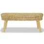 Banco de recibidor 110x35x45 cm ratán natural de , Bancos para recibidores y almacenamiento - Ref: Foro24-244579, Precio: 128...