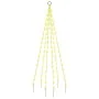 Árbol de Navidad en asta de bandera 108 LED blanco cálido 180cm de , Luces de Navidad - Ref: Foro24-343518, Precio: 15,58 €, ...