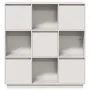 Aparador alto de madera maciza de pino blanco 110,5x35x117 cm de , Aparadores - Ref: Foro24-814370, Precio: 137,27 €, Descuen...