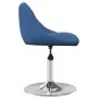 Silla de comedor giratoria 6 uds terciopelo azul de , Sillas de comedor - Ref: Foro24-3088773, Precio: 345,94 €, Descuento: %