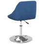Silla de comedor giratoria 6 uds terciopelo azul de , Sillas de comedor - Ref: Foro24-3088773, Precio: 345,94 €, Descuento: %