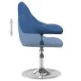Silla de comedor giratoria 6 uds terciopelo azul de , Sillas de comedor - Ref: Foro24-3088773, Precio: 345,94 €, Descuento: %